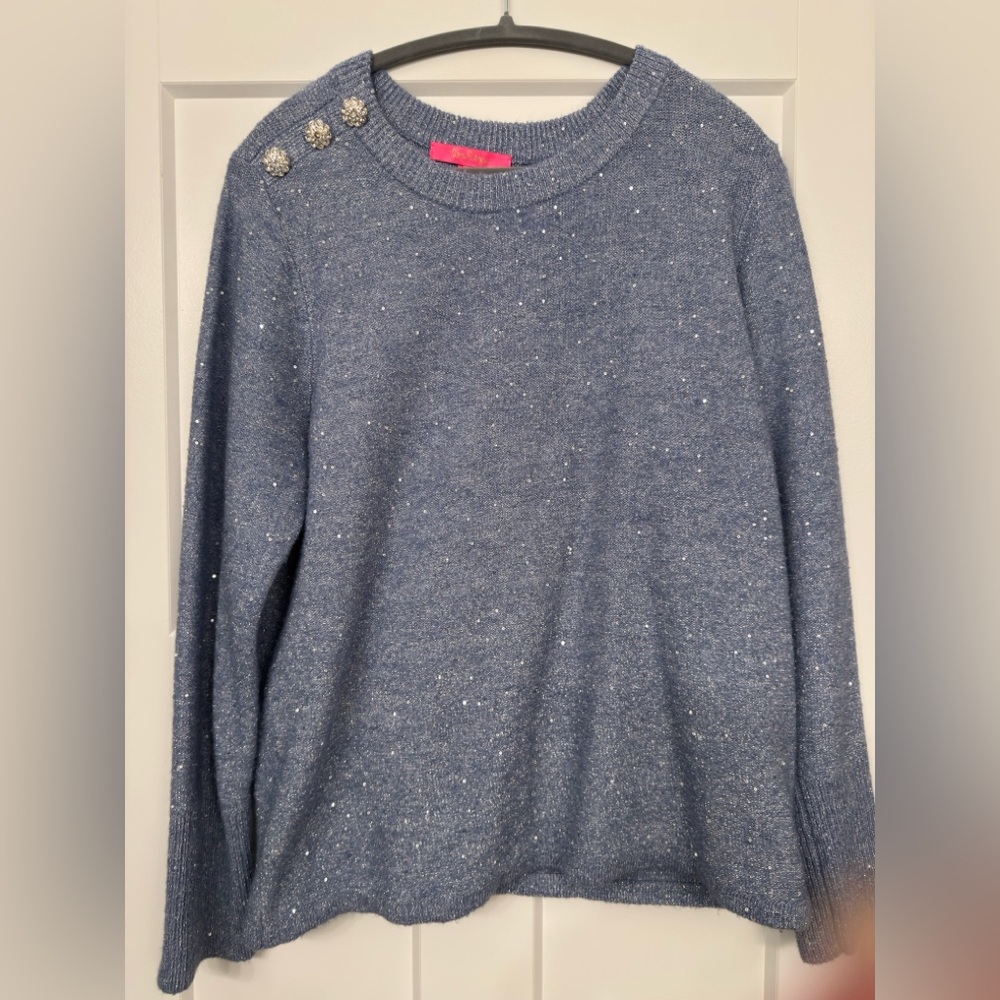 Lilly Pulitzer Morgen Sweater with Button Accents